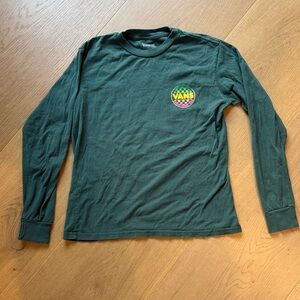 Vans Dark Green Long Sleeve Tee